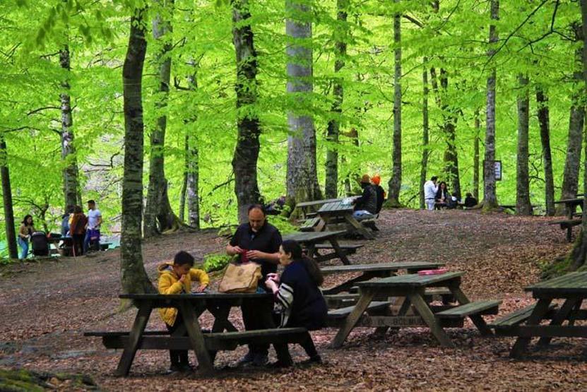 Eşsiz doğasıyla hayran bırakıyor Bayramda ziyaretçi akınına uğradı