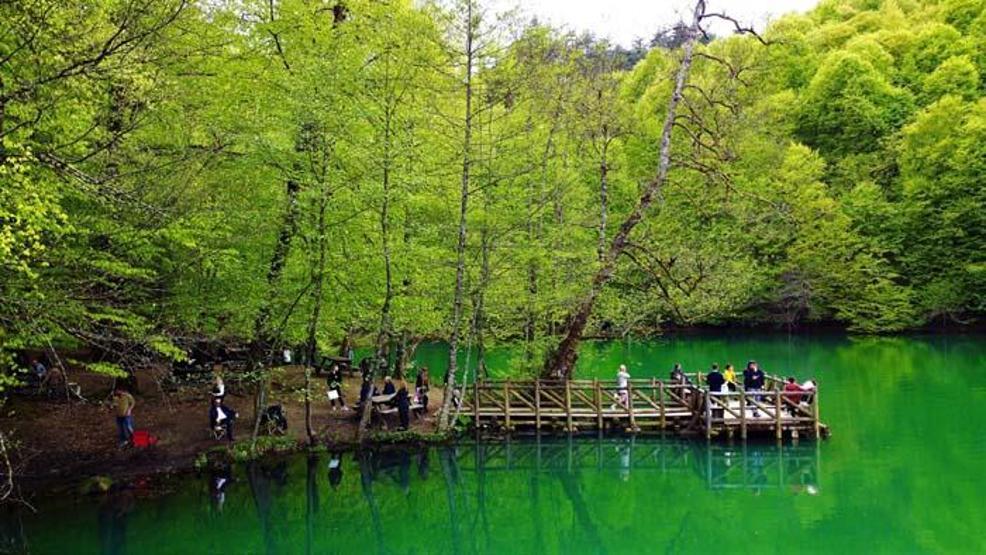 Eşsiz doğasıyla hayran bırakıyor Bayramda ziyaretçi akınına uğradı