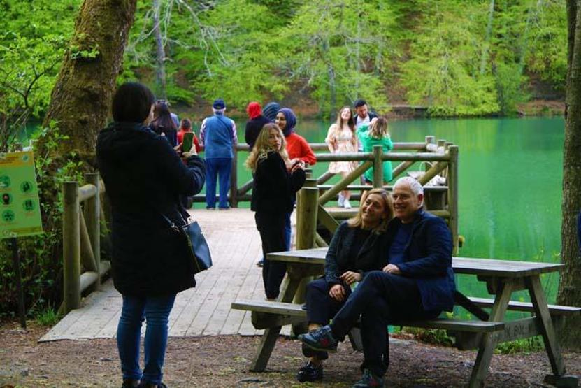 Eşsiz doğasıyla hayran bırakıyor Bayramda ziyaretçi akınına uğradı