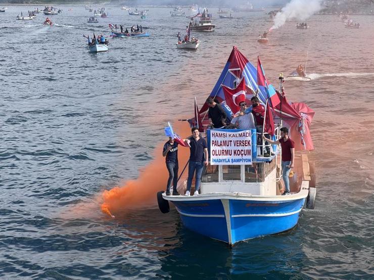 Faroz Limanında muhteşem şampiyonluk coşkusu
