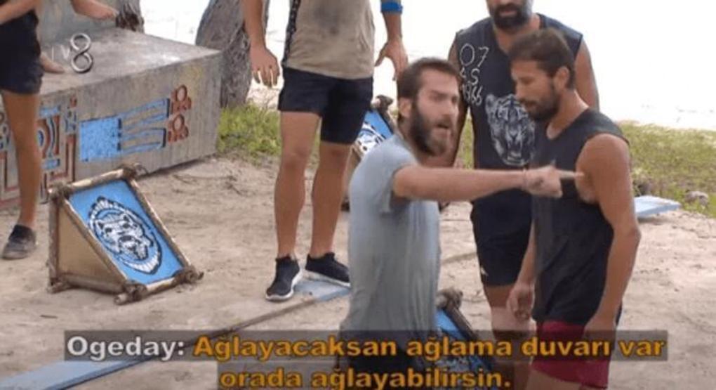 Survivorda Adem ve Ogeday oyun sonrası birbirine girdi