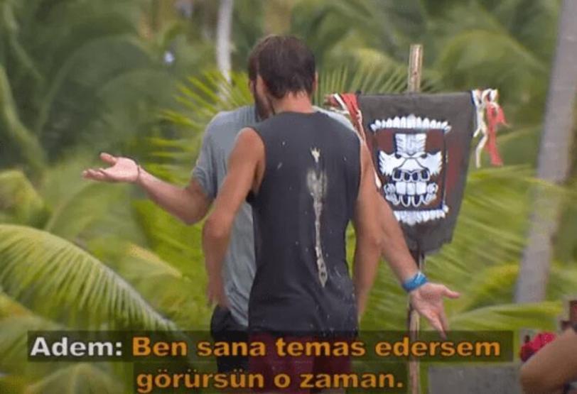 Survivorda Adem ve Ogeday oyun sonrası birbirine girdi