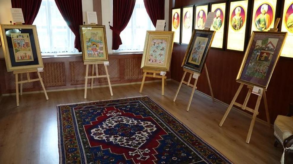 Kanuni Sultan Süleymanın hayatı minyatürde