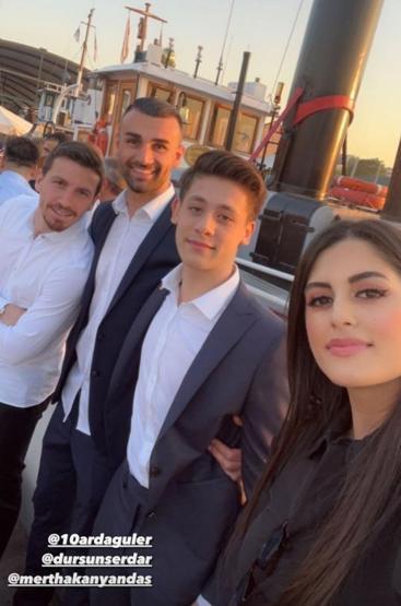 Fenerbahçede Futbol Takımı düğünde buluştu