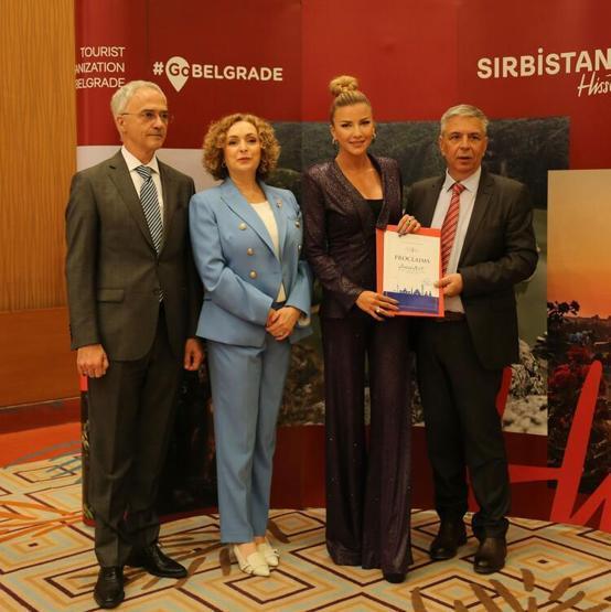 Ivana Sert, Belgrad turizm elçisi oldu