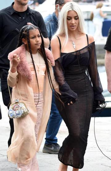 Kim Kardashian ve kızı North yine gündemde