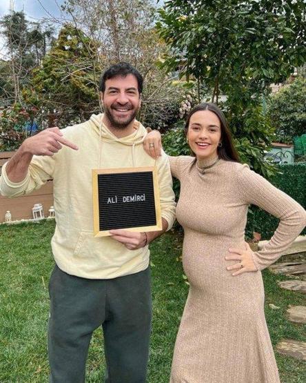 Hande Soral ile İsmail Demirci oğulları Aliye kavuştu