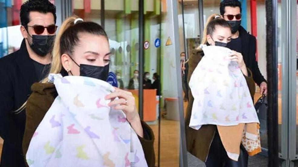 Kenan İmirzalıoğlu ve Sinem Kobal çiftinin yeni doğan bebekleri hastaneye kaldırıldı