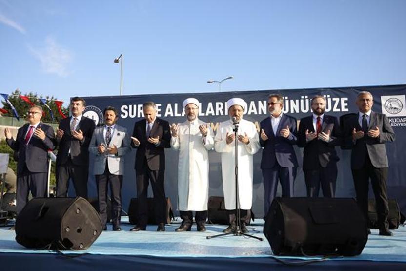 Pandemi sonrasında ilk hac kafilesi Haremden uğurlandı