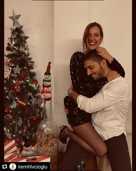 İrem Helvacıoğlu ve Yolaç Özcan denizde aşka geldi