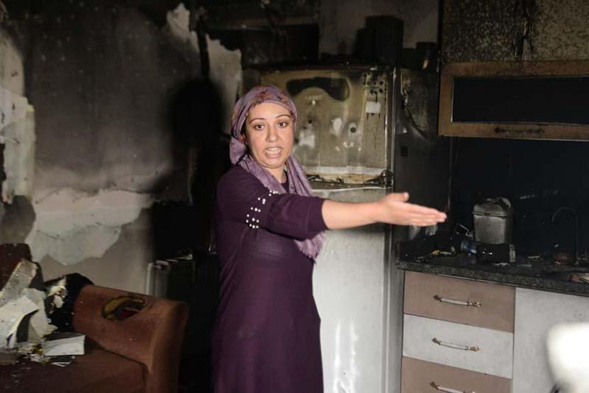 Boşanmak isteyen eşine dehşeti yaşattı Evi ve kamyoneti yaktı