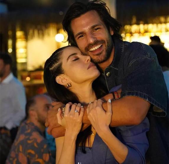 Serkan Çayoğlu ile Özge Gürel nişanlandı: Kahve terletti