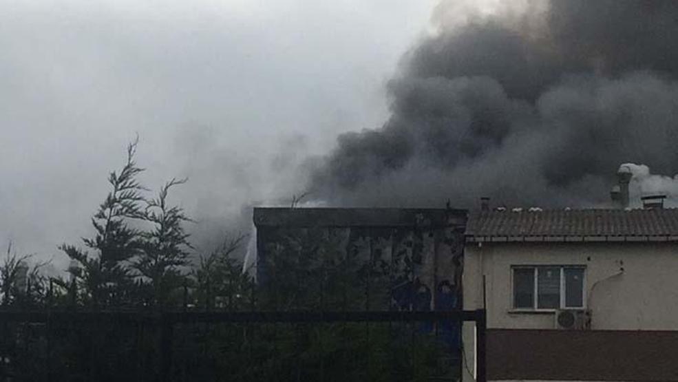 Kocaeli’de ilaç fabrikasında yangın