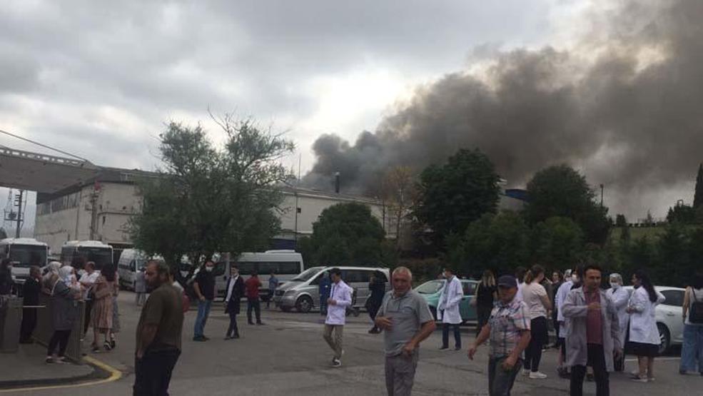 Kocaeli’de ilaç fabrikasında yangın