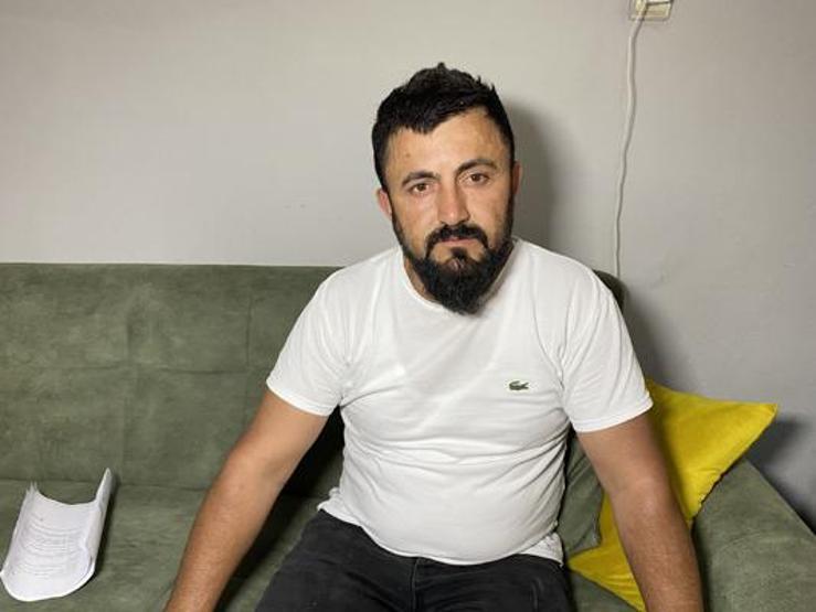 Babasının yanında haczedildi Küçük kız polisin kucağında baba diye ağladı
