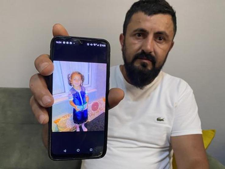Babasının yanında haczedildi Küçük kız polisin kucağında baba diye ağladı