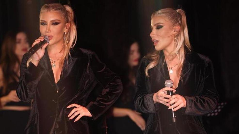 İrem Derici yine tüm dikkatleri üzerine çekti