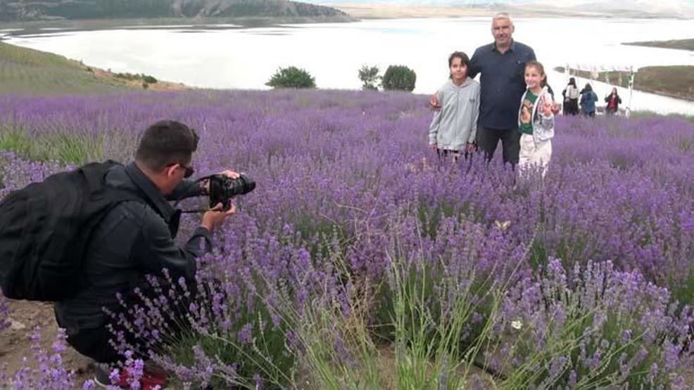 Yozgat’ta ‘mor şölen’ ilgi odağı oldu