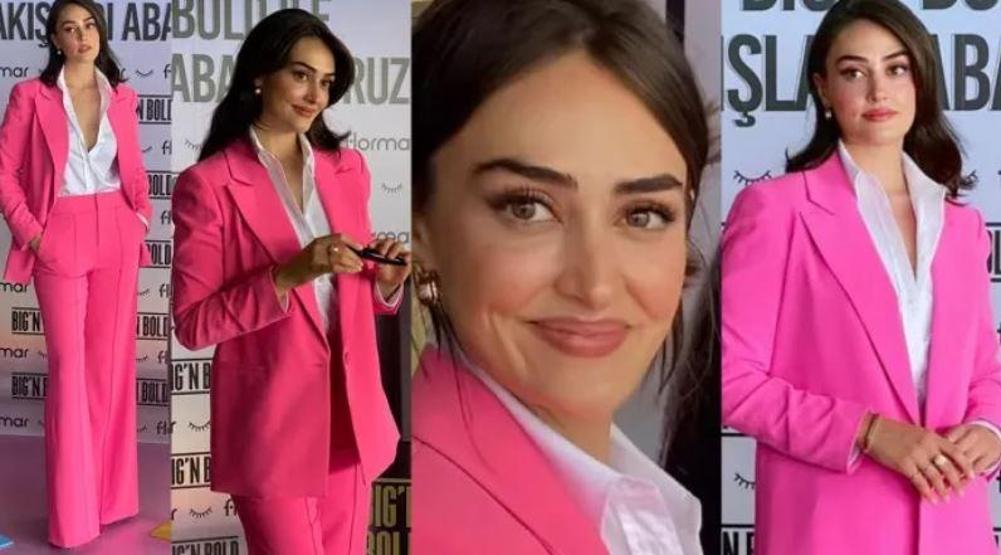 Esra Bilgiç güzelliğiyle gündem oldu