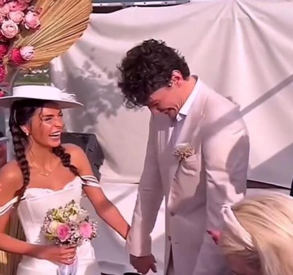 Ebru Şahin ile Cedi Osman evlendi