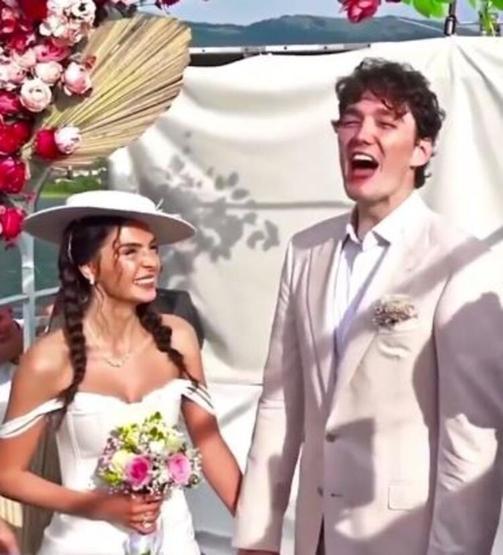 Ebru Şahin ile Cedi Osman evlendi
