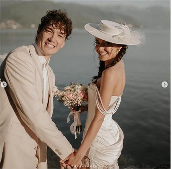 Ebru Şahin ile Cedi Osmanın nikahından yeni kareler