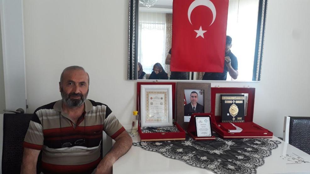 Şehit Uzman Çavuş Serkan Taşcının babasından yürek burkan sözler