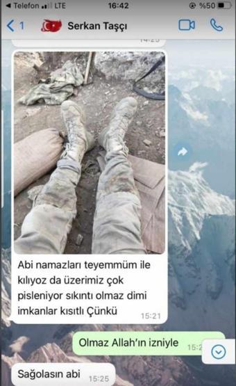 Şehit Uzman Çavuş Serkan Taşcının babasından yürek burkan sözler