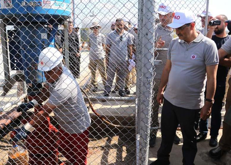 Adanada 358 metrede petrol bulundu Bakan Dönmez yerinde inceledi: Bu bir rekor