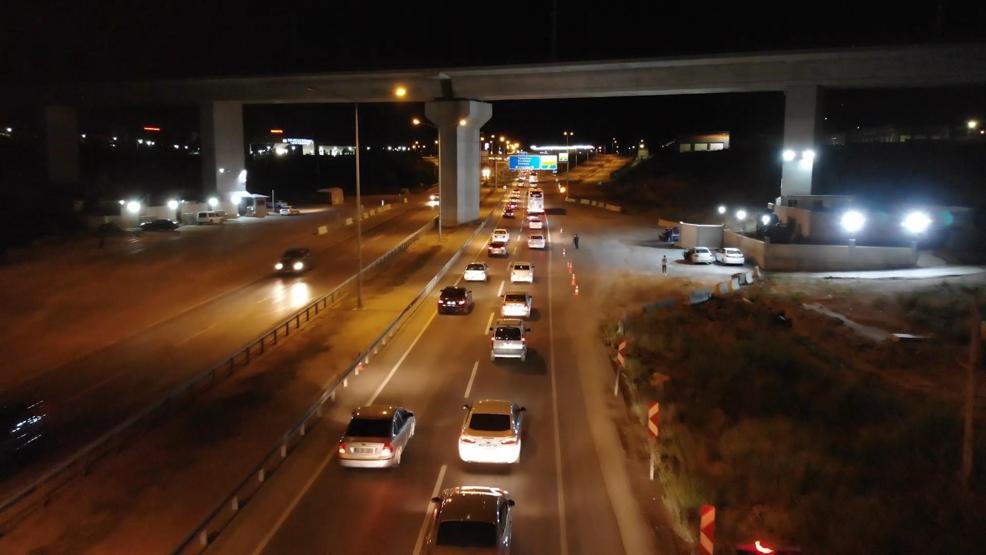 43 ilin geçiş güzergahında trafik yoğunluğu