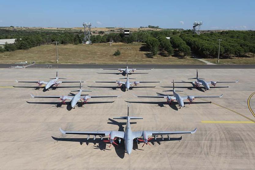 Bayraktar AKINCI filosu bir arada