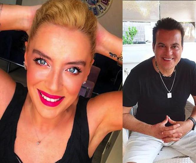 Hakan Pekerden Hande Ertekinle aşk pozu