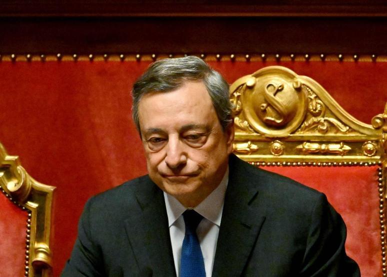 İtalya Başbakanı Draghi, yeniden istifa kararı aldığını açıkladı