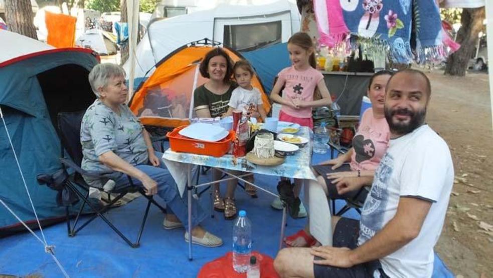 Edremit Körfezindeki kamplara yoğun ilgi; otellere göre yüzde 80 avantajlı