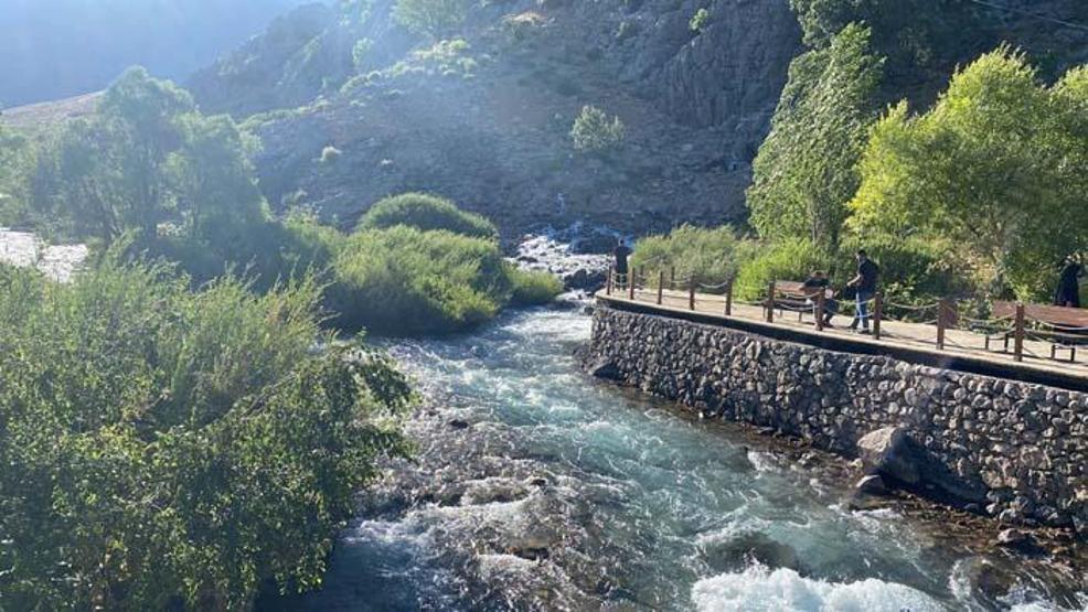 Munzur gözelerine hafta sonu ziyaretçi akını