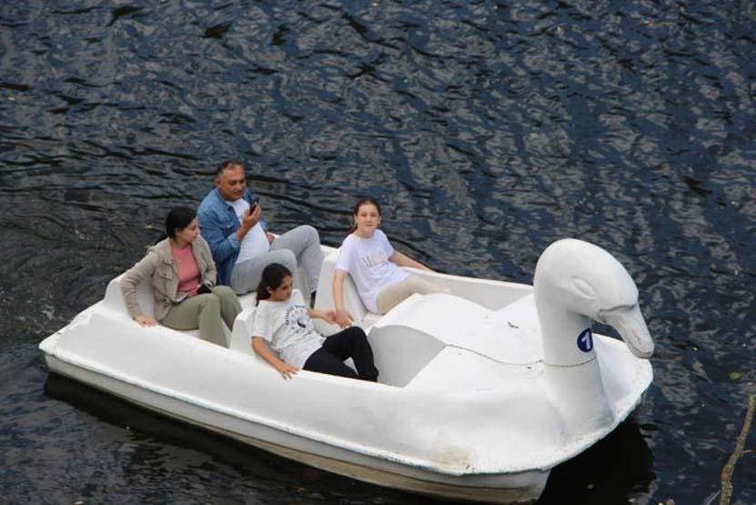 Arap turistlerin yeni gözdesi Sera Gölü