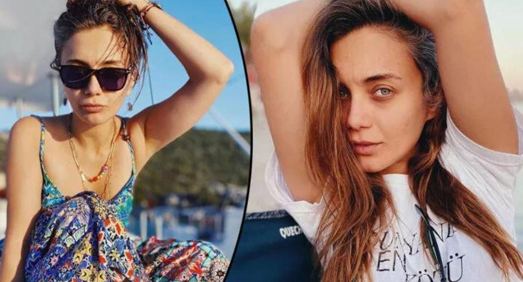 Damla Sönmezden tatil pozları