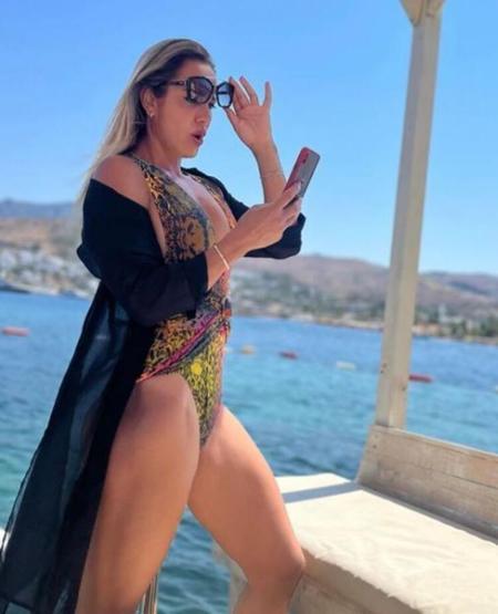 Nagihan Karaderenin mayolu karelerine Turabi Çamkırandan yorum