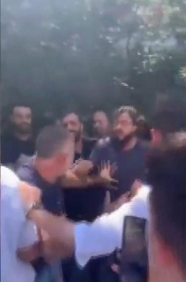 İmamoğluna protesto gerginliği