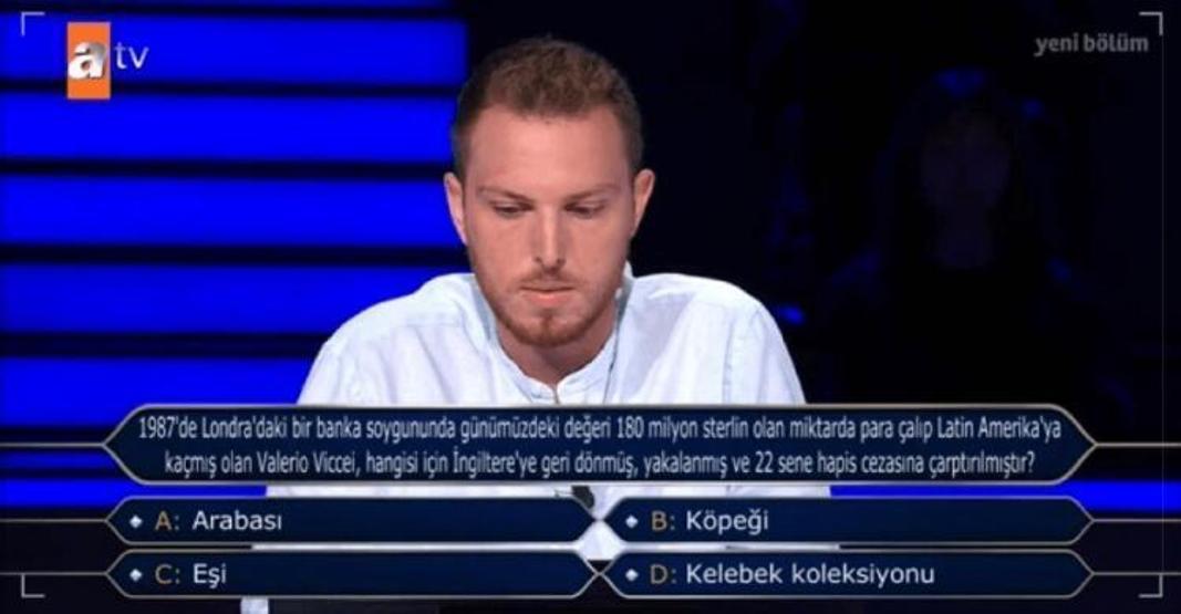 Kim Milyoner Olmak İster yarışmacısı soruyu yanlış anladı, 50 bin TL kazandı