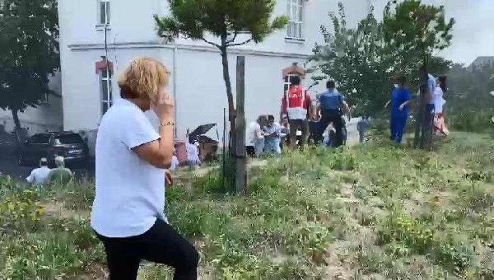 Kare kare Balıklı Rum Hastanesindeki büyük yangın