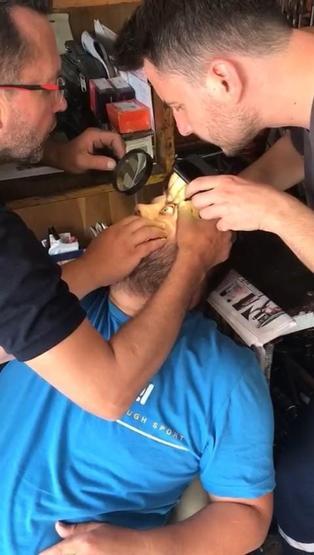 Bursada fıkra gibi olay: Şifayı tornacıda buldu