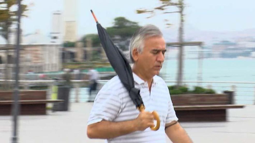 İstanbullu şemsiyeleriyle çıktı; ancak beklenen olmadı