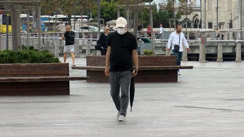 İstanbullu şemsiyeleriyle çıktı; ancak beklenen olmadı