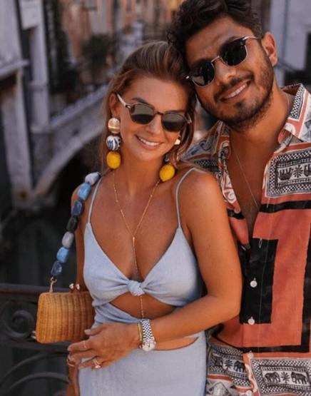 Pelin Karahan ve Bedri Güntayın İtalya kaçamağı