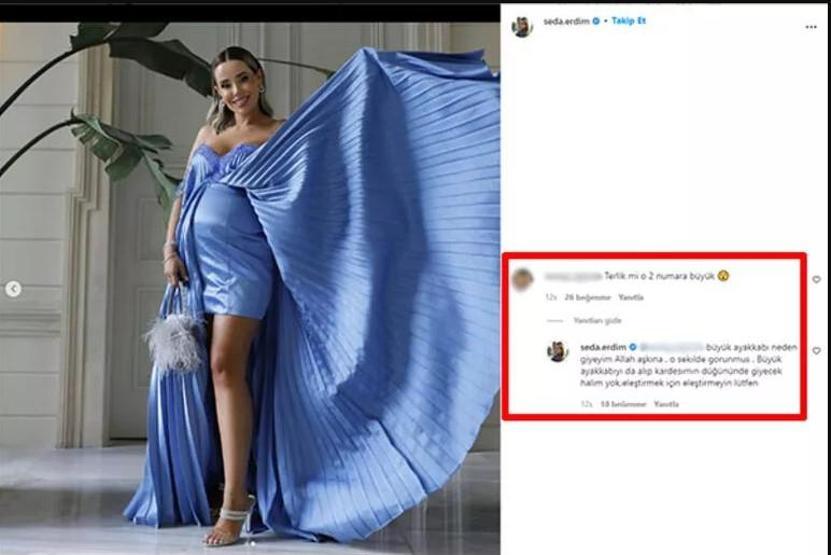 Seda Erdimi kızdıran yorum