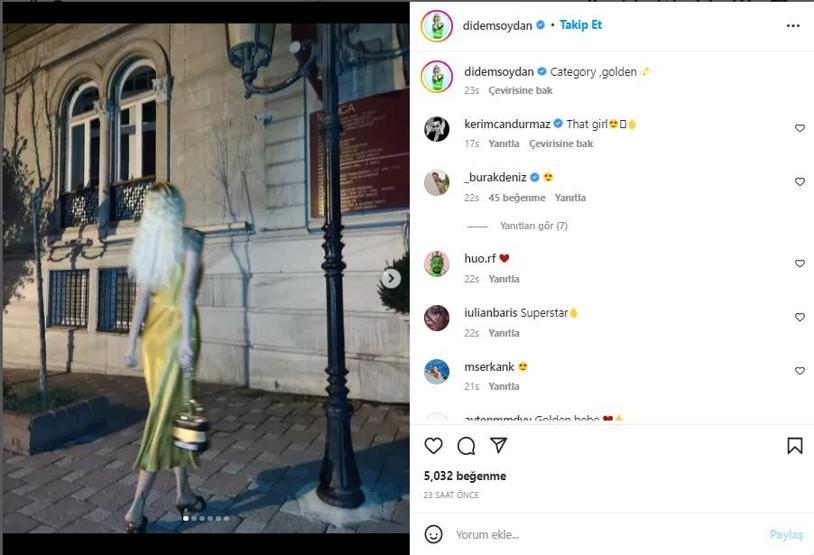 Didem Soydanın pozları sosyal medyayı salladı
