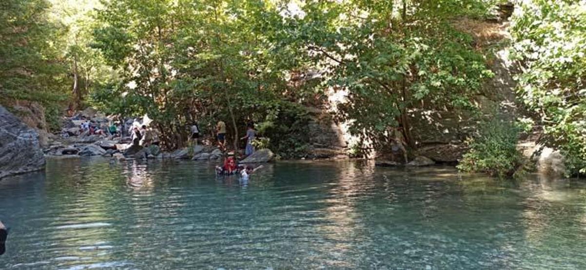 Edremit’te Şahinderesi Kanyonu ilgi gördü