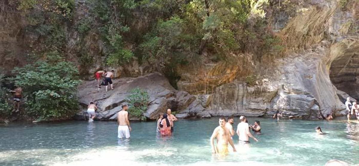 Edremit’te Şahinderesi Kanyonu ilgi gördü