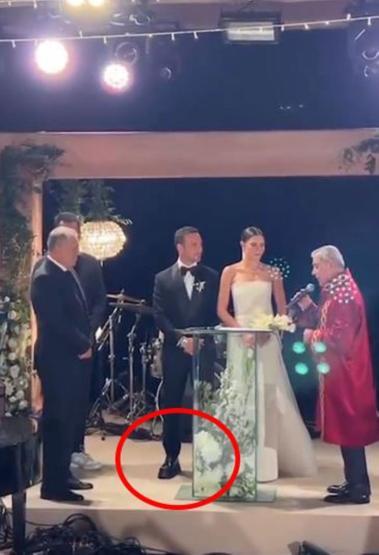 Yılın düğününe Oğuzhan Koçun ayakkabıları damga vurdu
